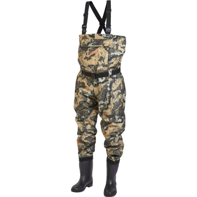 Полукомбинезон забродный NORFIN RAPID CAMO р.42 81246-42